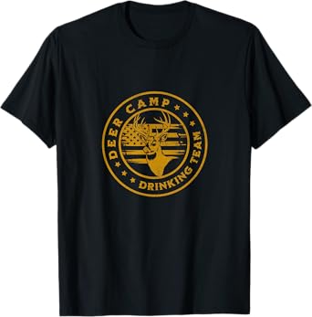 Deer Camp Drinking Team - Funny Hunting T-Shirt