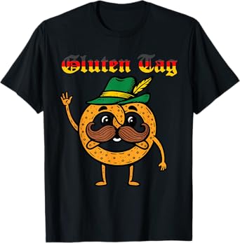 Oktoberfest Guten Tag Pretzel German Drinking Beer Festival T-Shirt