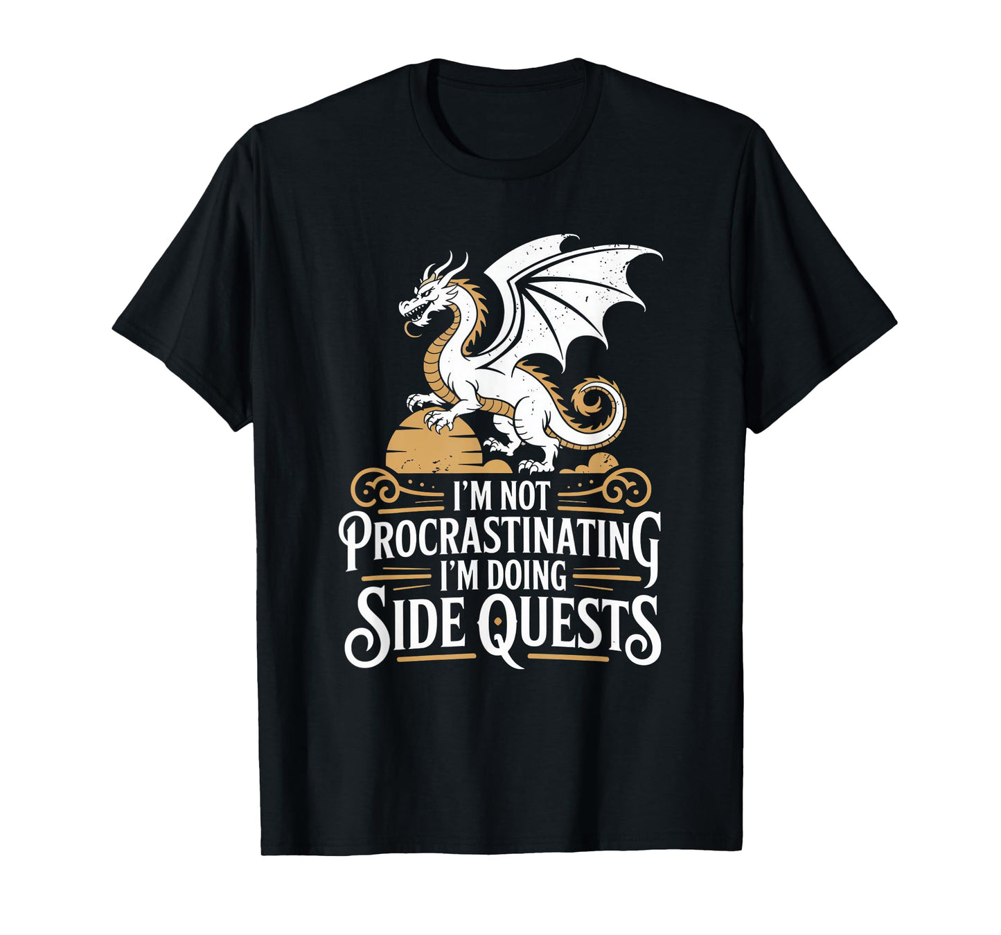 I'm Not Procrastinating I'm Doing Side Quests - RPG Gamer T-Shirt