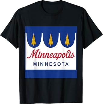 Minneapolis Minnesota Vintage Parody Design T-Shirt