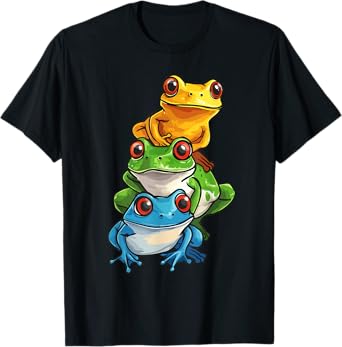 Frog Shirt Men Frog Shirts For Women Frog Tshirt Frog Pile T-Shirt