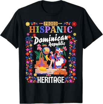 Latin Heritage Dominican Flag Idea Kids Dominican Republic T-Shirt