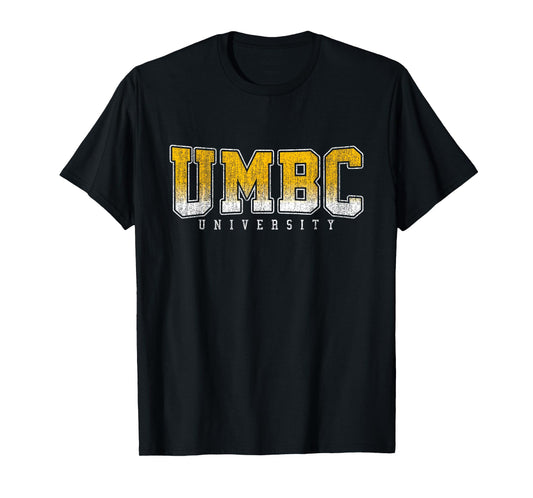 UMBC Arch Athletic Vintage Sports Tee for Men Women T-Shirt