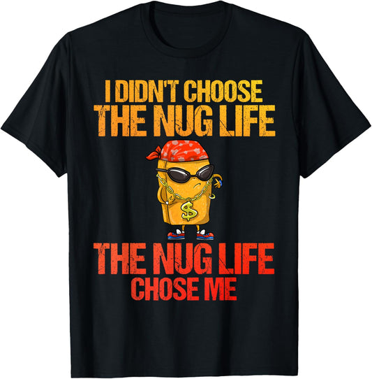 Chicken Nugget Art For Men Women Kids Chicken Nugget Lover T-Shirt