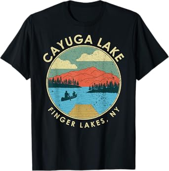 Cayuga Lake Finger Lakes NY New York T-Shirt