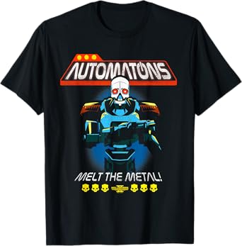 Helldivers 2 Sony Playstation Video Game Automaton Trooper T-Shirt