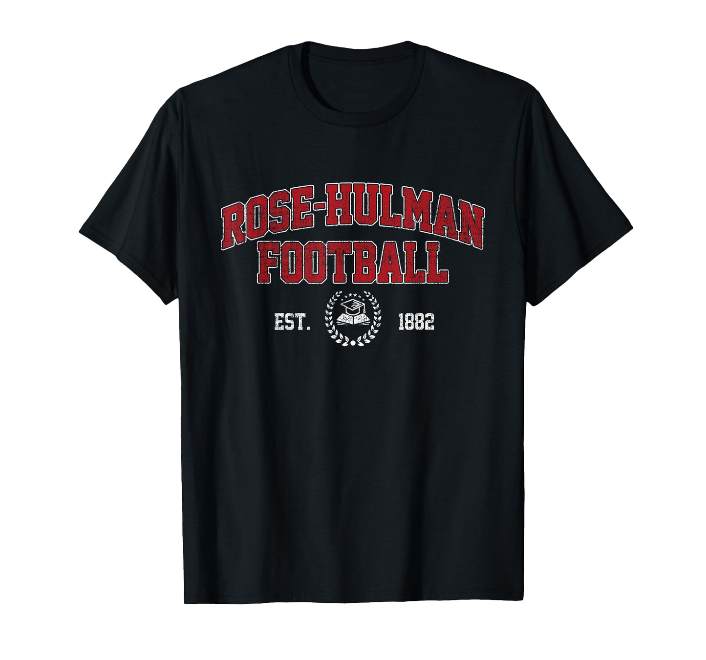 Rose-Hulman Vintage Arch Athletic Sports Tee for Men Women T-Shirt