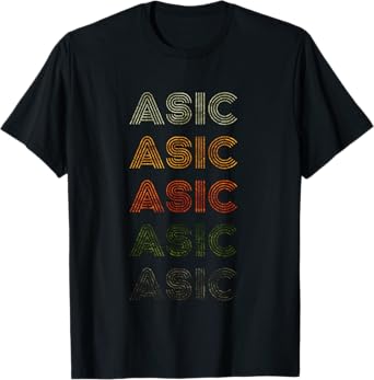 Love Heart Asic Tee Grunge Vintage Style Black Asic T-Shirt