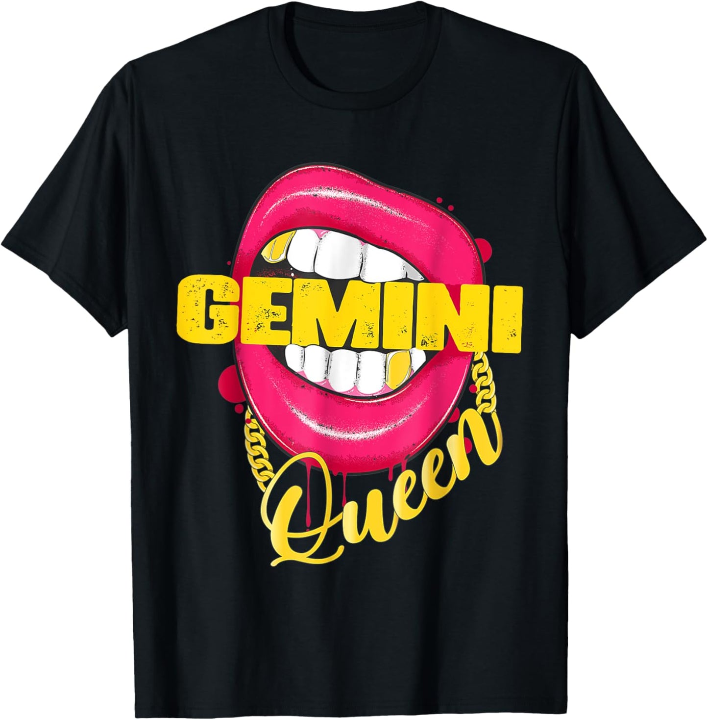 Gemini Queen Black Women Zodiac Horoscope Birthday Queen T-Shirt