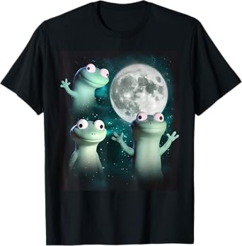 Lizard Lizard Lizard Funny Lizard Moon Trending Meme T-Shirt