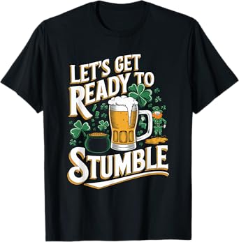 Ireland St Patrick's Day Beer Drinking Irish Beer Lovers T-Shirt