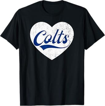 Colts Name Vintage Retro Men Women T-Shirt