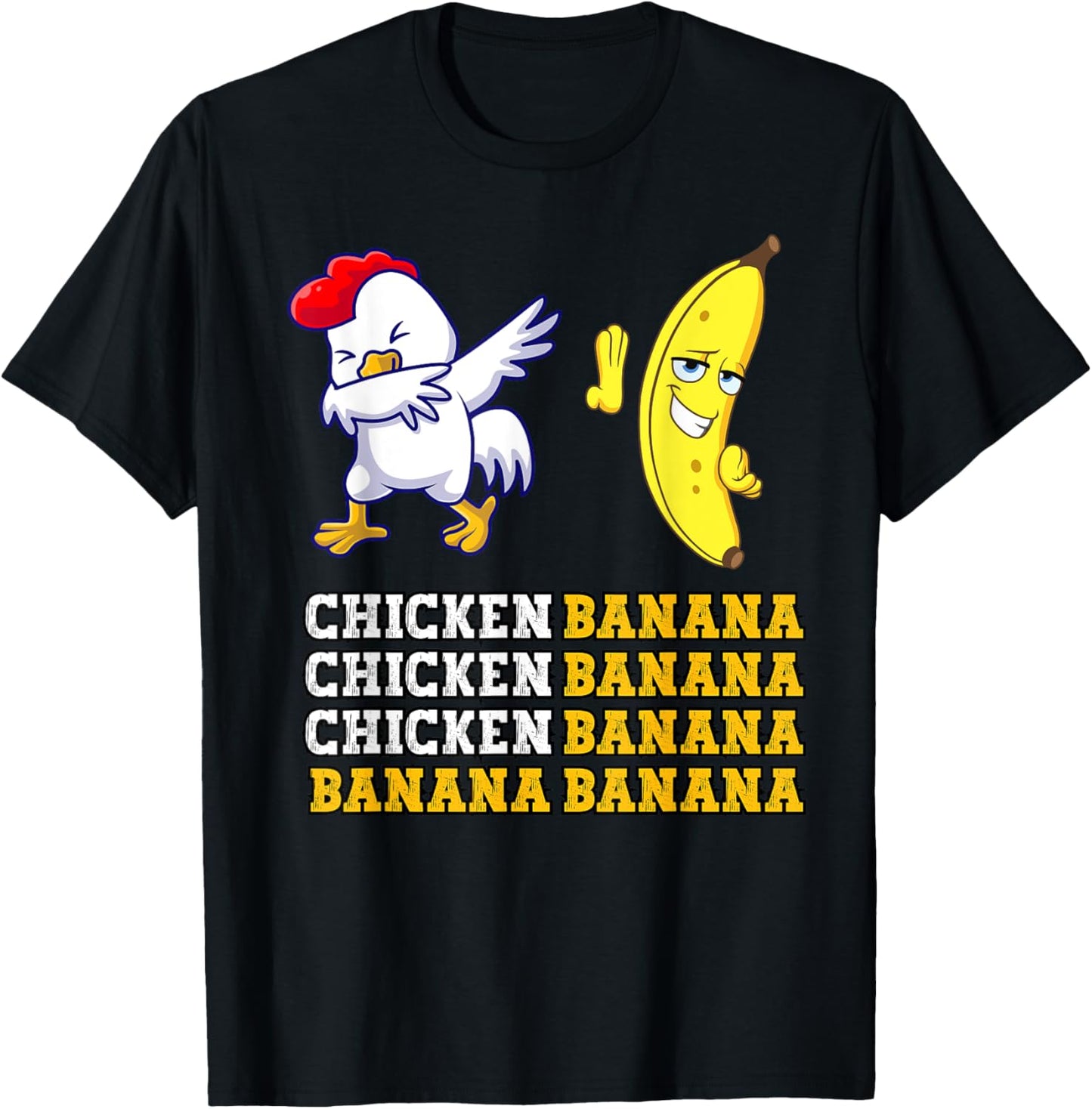 Funny Chicken Banana T-Shirt