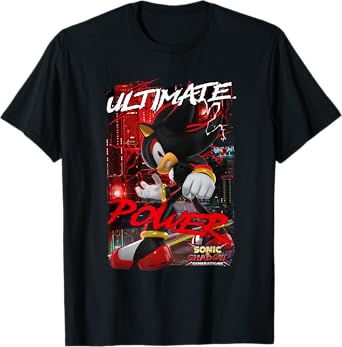 Sonic the Hedgehog Sonic X Shadow Generations Ultimate Power T-Shirt