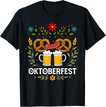 Oktoberfest German Beer Festival Bavarian Design T-Shirt