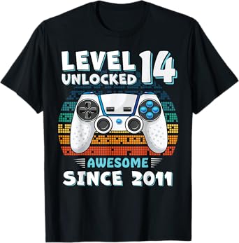 14 Year Old BDay Decorations Son Boy 14yr 2011 14th Birthday T-Shirt