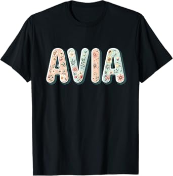 Wildflowers Avia Floral Mother's Day Avia T-Shirt