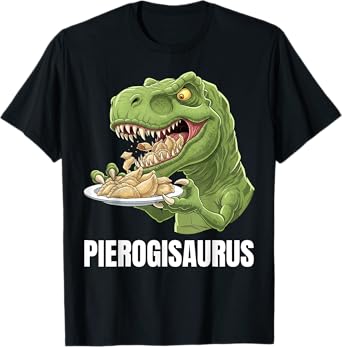 Funny Pierogi T-Rex Pierogies Polish Food Poland Polska T-Shirt