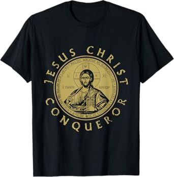 Jesus Christ Conqueror Orthodox Christianity T-Shirt