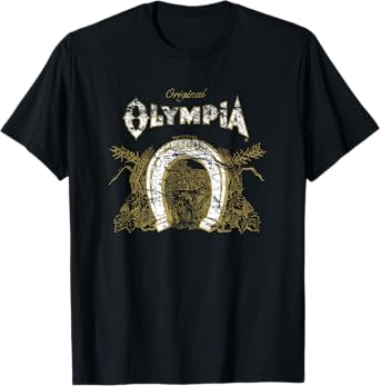 Olympia Vintage Style - Pale Logo T-Shirt