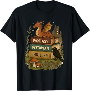 Funny Subtle Fantasy Dystopian Thriller T-Shirt