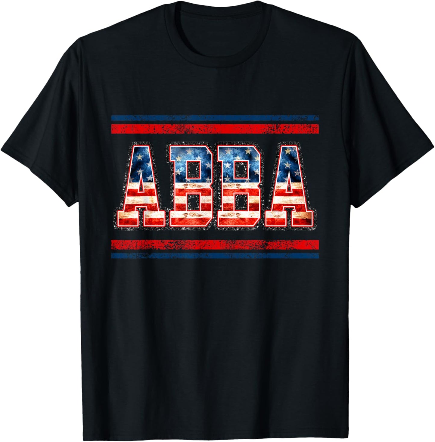 4th of July Abba Flag Shirt, Vintage Abba Shirt T-Shirt