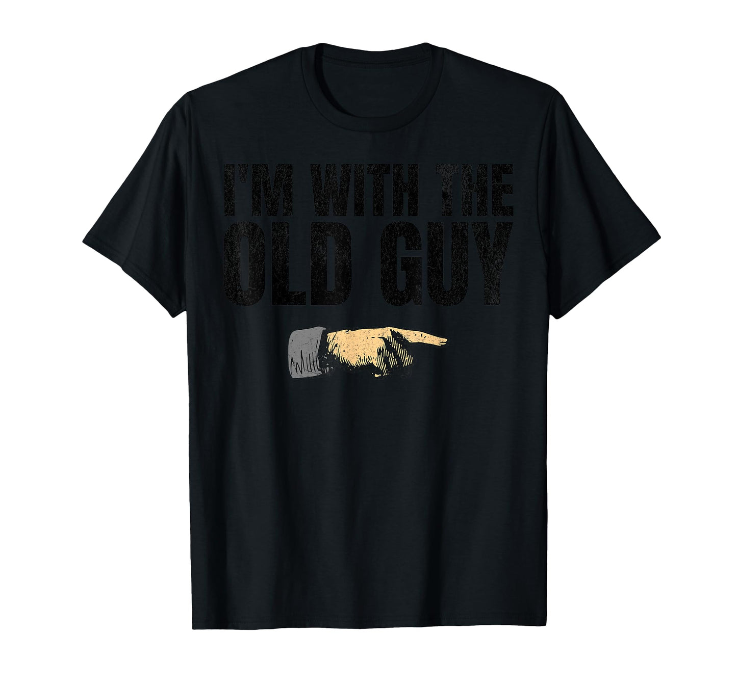 Retro I'm With The Old Guy Matching Old Yeller Funny 60s T-Shirt