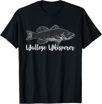 Walleye Fishing Shirts For Men Walleye Whisperer