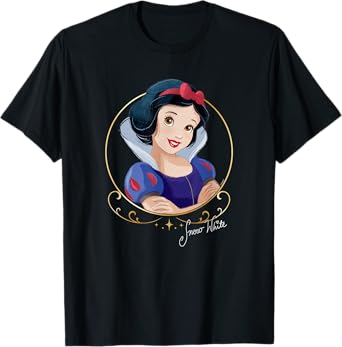 Disney Princess Royalty Group Matching Snow White 2-Sided T-Shirt