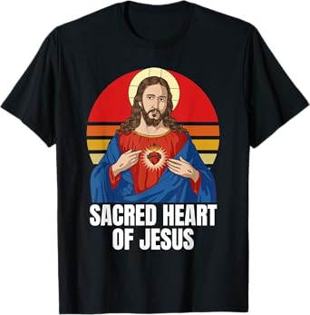 Sacred Heart Of Jesus Catholic T-Shirt