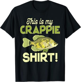 This Is My Crappie Shirt! Fun Funny Cool Fishing T-Shirt
