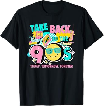 Takes Me Back to the 90s Retro Vintage Halloween Costume 90s T-Shirt