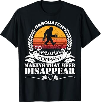 Sasquatch Bigfoot Brewing Beer Oktoberfest Germany Festival T-Shirt