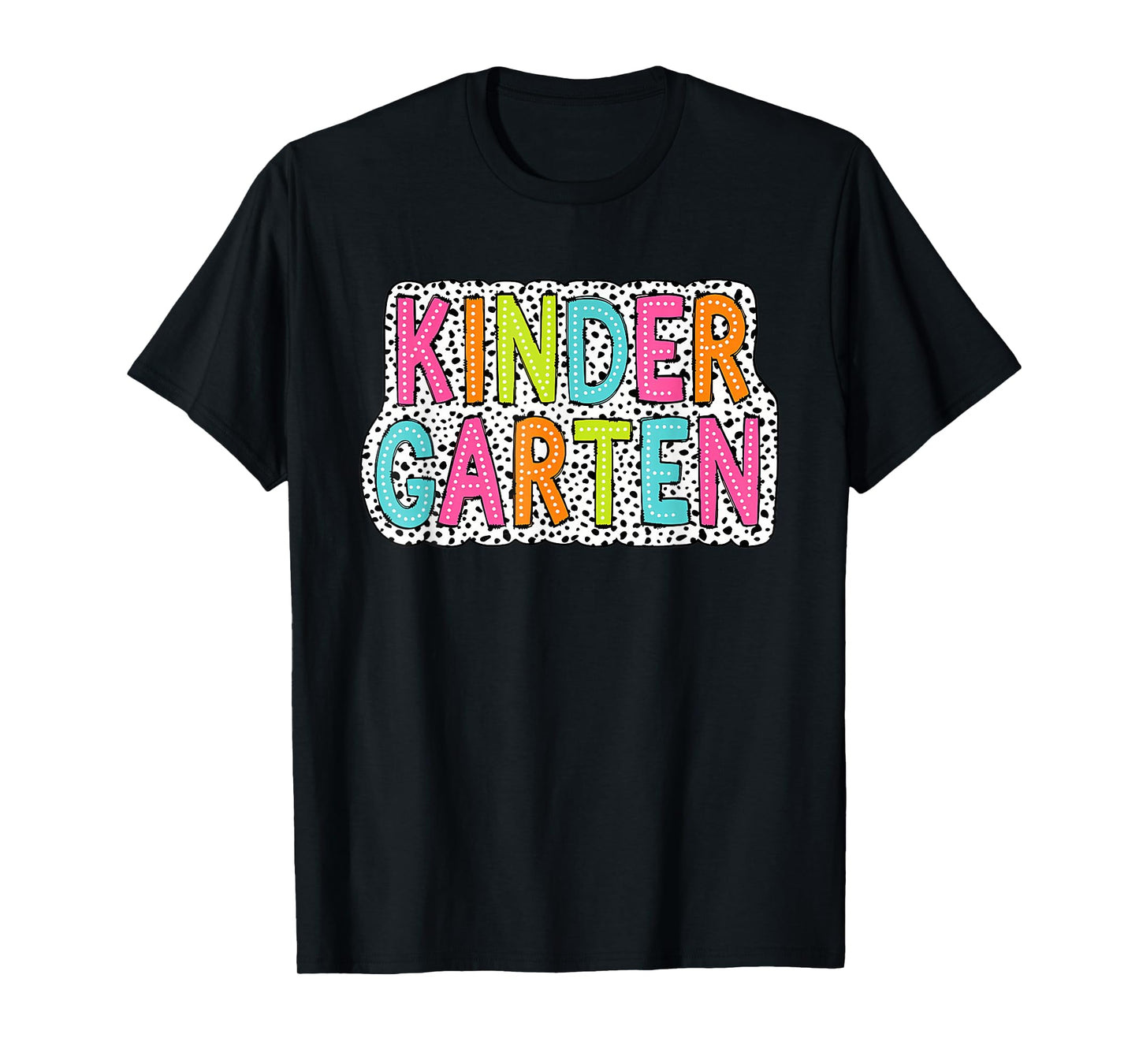 Kindergarten Dalmatian Dots Dream Team Back To School T-Shirt