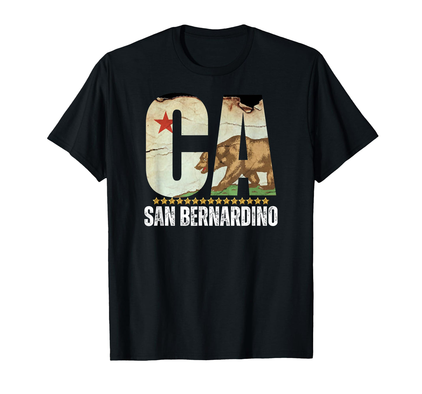 San Bernardino, California CA, Major USA City, T-Shirt