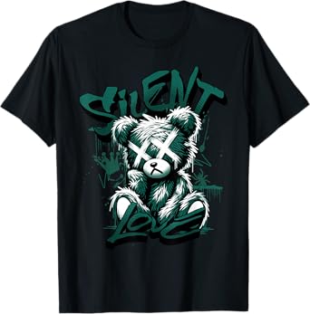 Silent Love Oxidized Green 4s Matching Tee For Men Women T-Shirt
