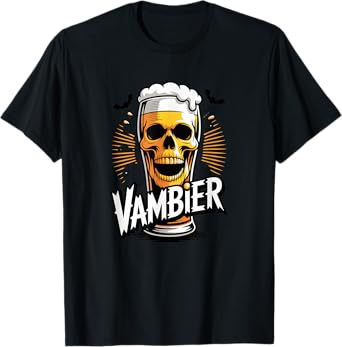 Halloween Vambier Outfit Beer Replacement Costume T-Shirt