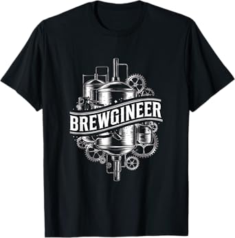Engineering-Themed Brewery Enthusiast Brewgineer T-Shirt