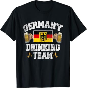 Germany Drinking Team Germany Beer Festivals Oktoberfest T-Shirt