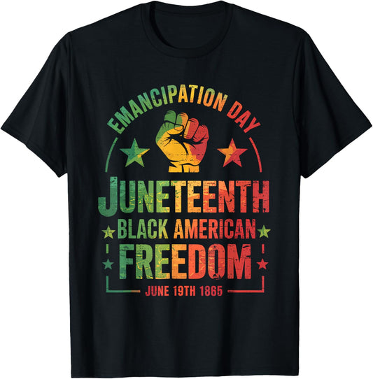 Juneteenth Is My Independence Day Freedom African June 19th T-Shirt