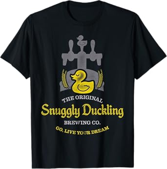 Snuggly Duckling Brewing Company Mens Womens T-Shirt