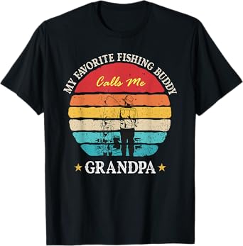 My Favorite Fishing Buddy Calls Me Grandpa T-Shirt