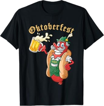 Funny Oktoberfest 2025 Bavarian Munich Germany Beer October T-Shirt