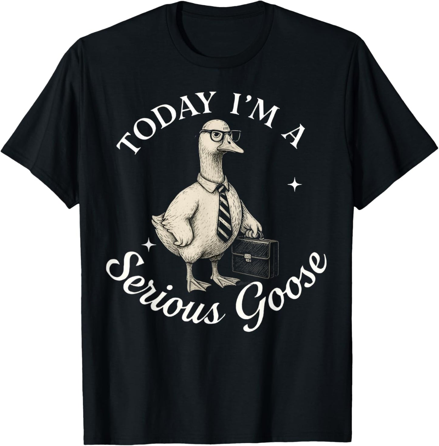 Today I'm A Serious Goose Lovers Goose Meme T-Shirt