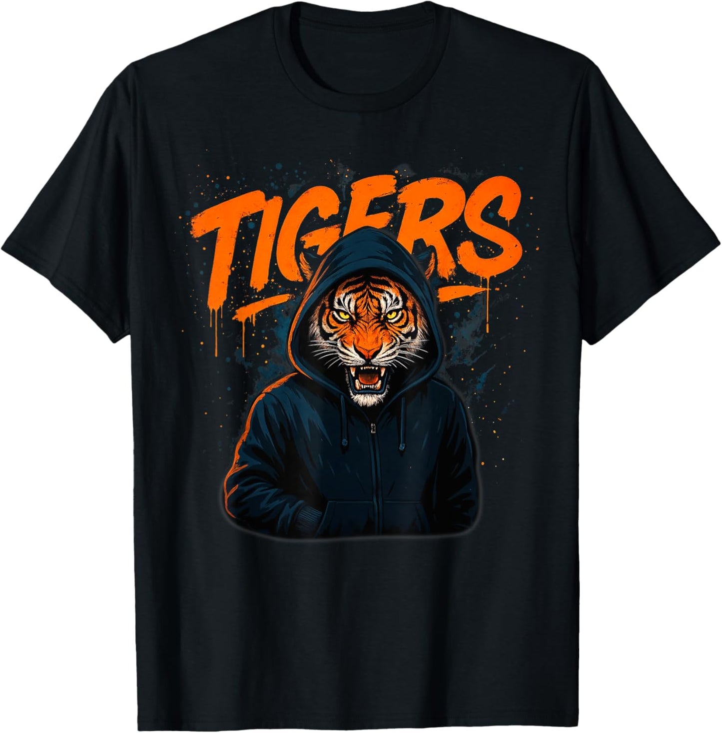 Retro Graphic Tigers Name Throwback Gifts For Men Women Kids T-Shirt