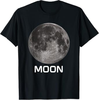 Solar System Earth Moon Outer Space T-Shirt