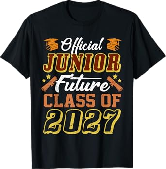 First Day Of Junior Year Class 2027 Back To School 11th T-Shirt