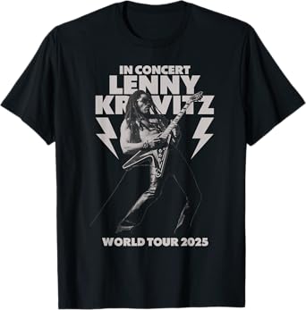 Lenny Kravitz – Blue Electric Light World Tour T-Shirt