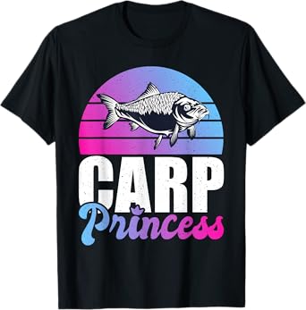 Carp Princess Carp Fishing Carp Fishing T-Shirt