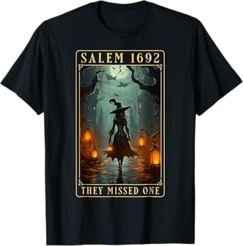 Salem 1692 They Missed One Halloween Witch T-Shirt